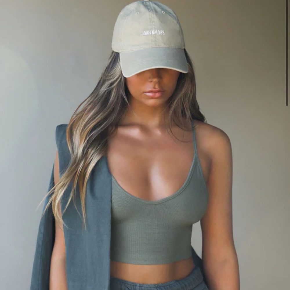 Josh Brown Strappy Crop Tank